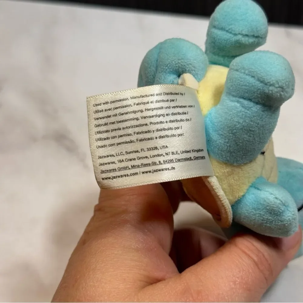 Pokemon Squirtle Small Plush Toy